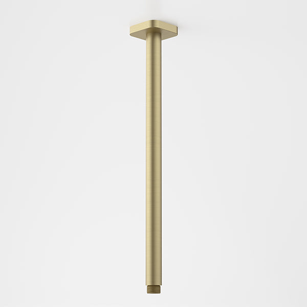 Caroma Luna Straight Arm 410mm Brushed Brass