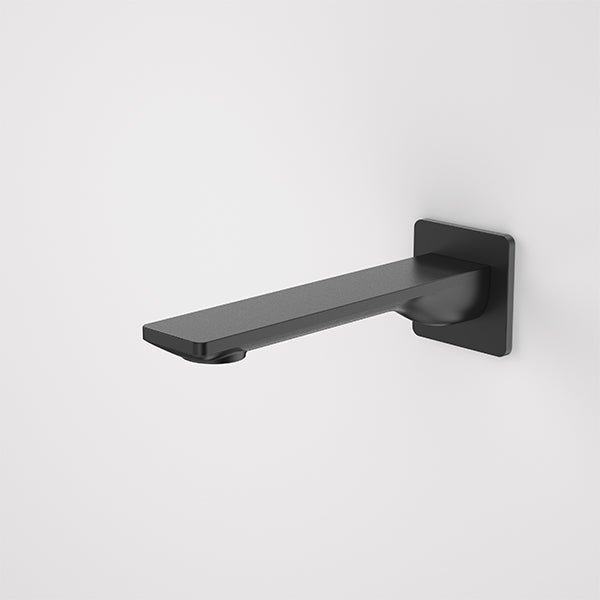 Caroma Urbane II Low Lead Square 180mm Basin/Bath Outlet Matte Black