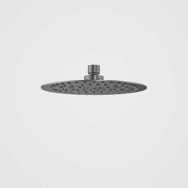 Caroma 200mm Round Rain Shower - Gunmetal