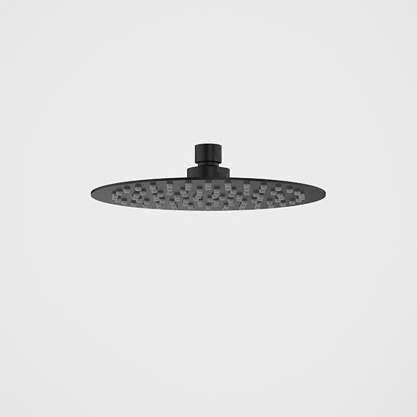 Caroma 200mm Round Rain Shower - Matte Black