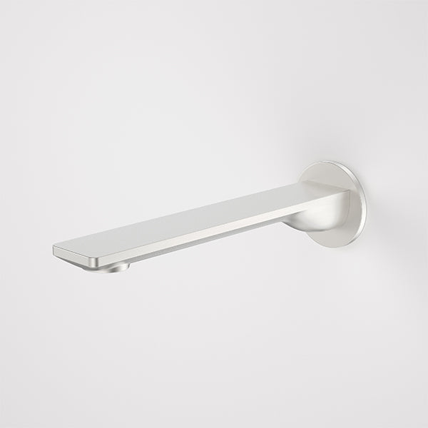 Caroma Urbane II Low Lead Round 220mm Basin/Bath Outlet Brushed Nickel