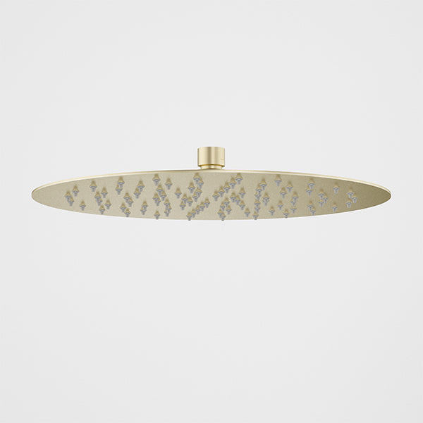Caroma 300mm Round Rain Shower - Brushed Brass