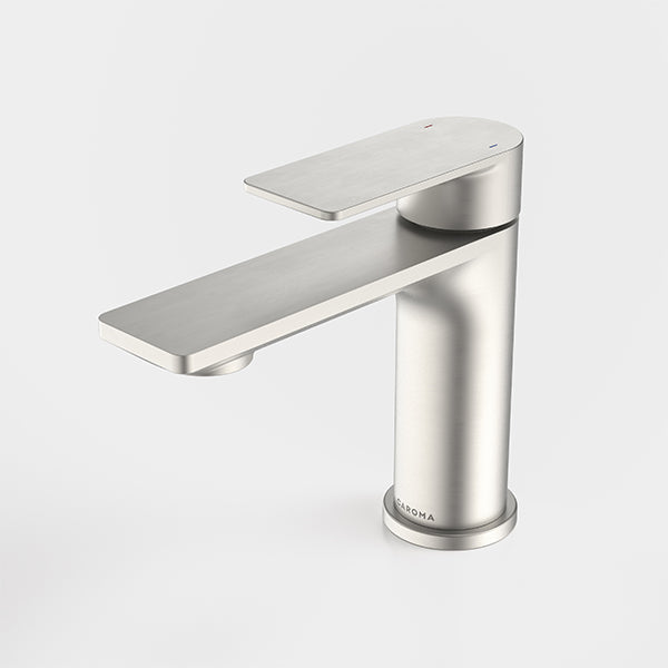 Caroma Urbane II Lead Free Basin Mixer Brushed Nickel