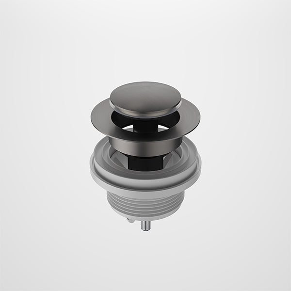 Caroma Bath/Basin Pop Up Disc Plug & Waste Compact - Gunmetal
