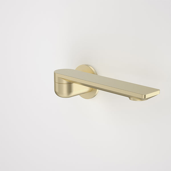 Caroma Urbane II 220mm Round Bath Swivel Outlet Brushed Brass