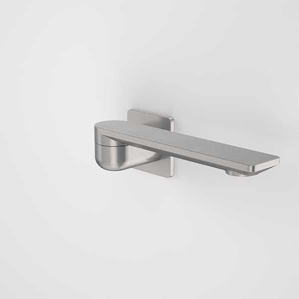 Caroma Urbane II 220mm Square Bath Swivel Outlet Gunmetal - The Blue Space