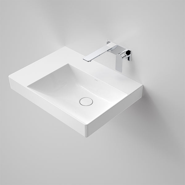 Caroma Urbane II Left Hand Shelf Wall Basin No Taphole - The Blue Space