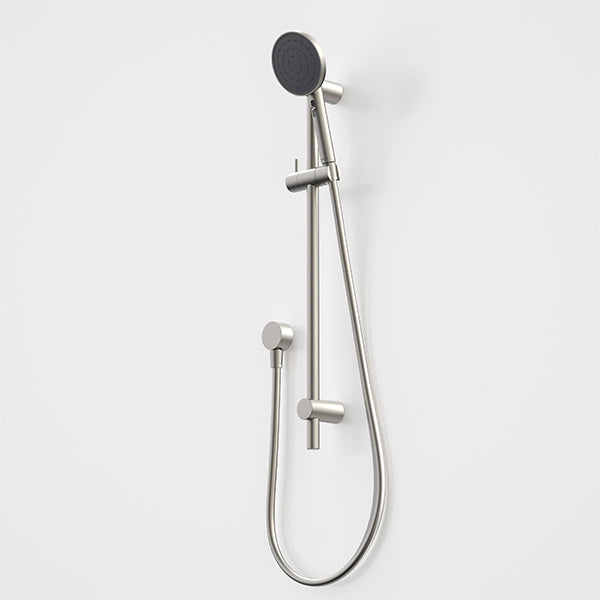 Caroma Urbane II Rail Shower Brushed Nickel - The Blue Space