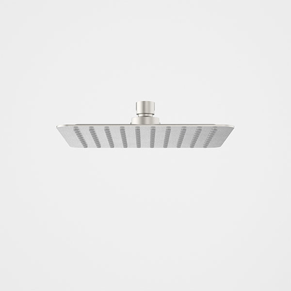 Caroma 200mm Square Rain Shower - Brushed Nickel