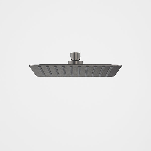 Caroma 200mm Square Rain Shower - Gunmetal