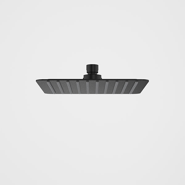 Caroma 200mm Square Rain Shower - Matte Black