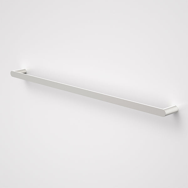 Caroma Urbane II Single Towel Rail 800mm Brushed Nickel - The Blue Space