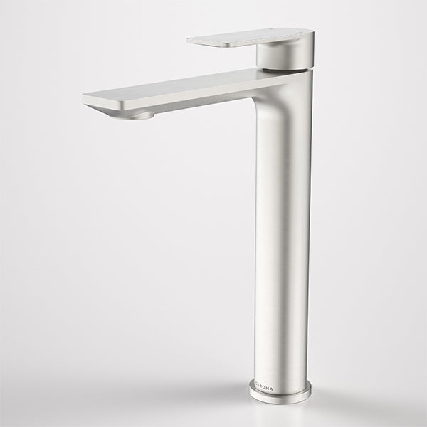 Caroma Urbane II Lead Free Tower Basin Mixer Brushed Nickel