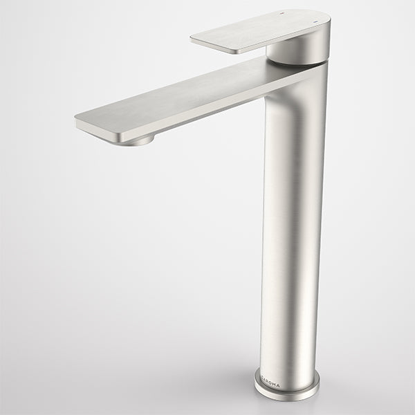 Caroma Urbane II Lead Free Tower Basin Mixer Brushed Nickel