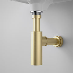 Caroma 40mm Bottle Trap - Brushed Brass