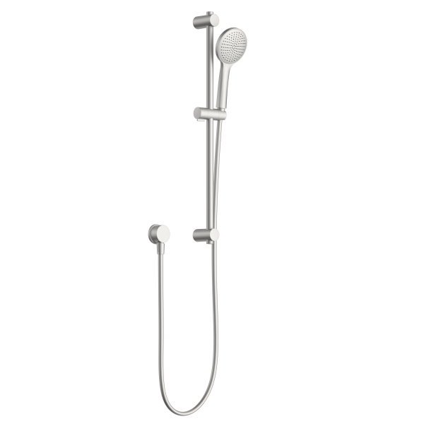 Clark Round II Rail Shower - Brushed Nickel