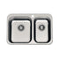 Clark Polar 1.5 Left Hand Bowl Overmount 1TH Kitchen Sink - The Blue Space