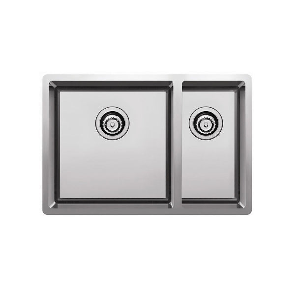 Clark Prism 1.5 Left Hand Bowl Undermount/Overmount Kitchen Sink - The Blue Space