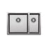 Clark Prism 1.5 Left Hand Bowl Undermount/Overmount Kitchen Sink - The Blue Space