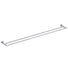 Clark Round Double Towel Rail - Chrome