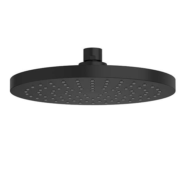 Clark Round II Overhead Rain Shower Head Matte Black - The Blue Space