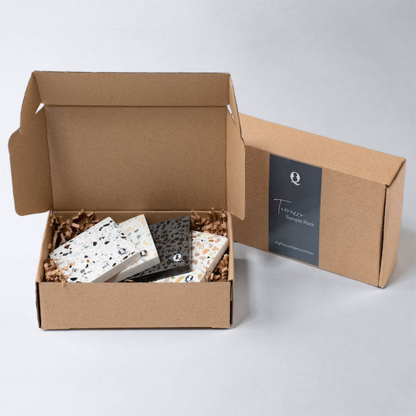 Eight Quarters Terrazzo Sample Pack | The Blue Space