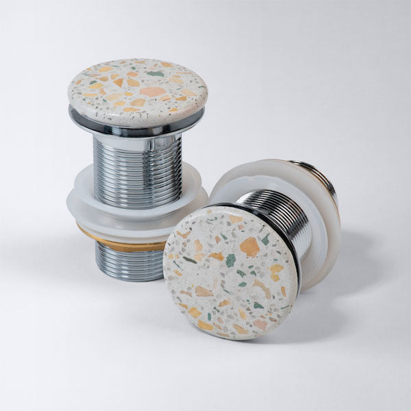 Eight Quarters Terrazzo 390mm Circle Above Counter Basin - Lucca