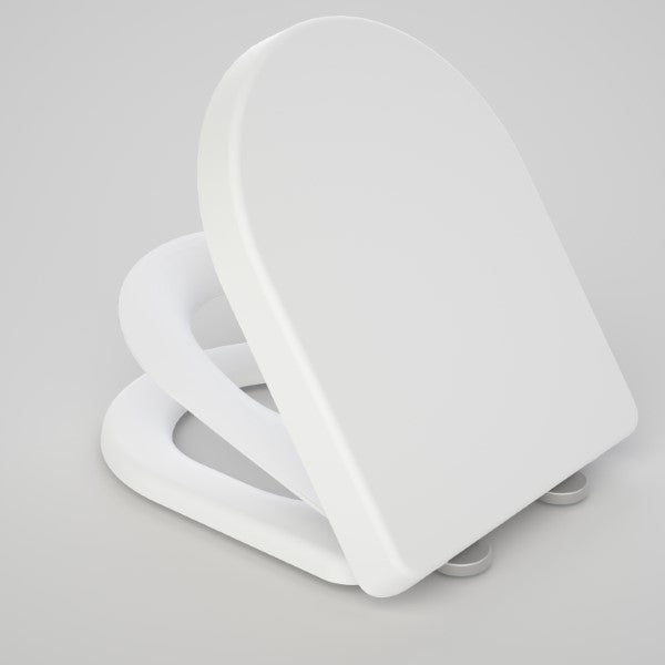 Caroma Family D Shape Toilet Seat with GermGard®
