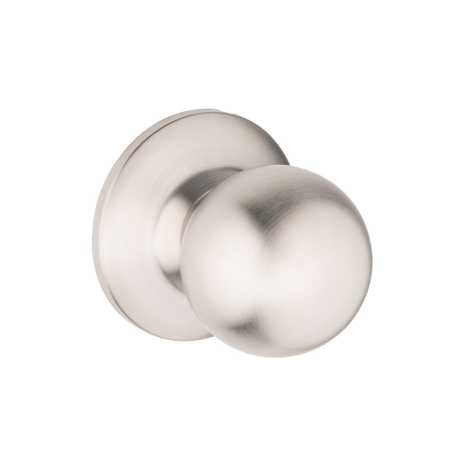 Lane Bala Dummy Knob Door Handle Round Rosette Satin Stainless Steel