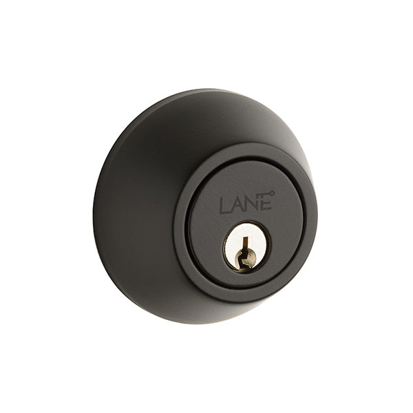 Lane Double Cylinder Deadbolt Matte Black