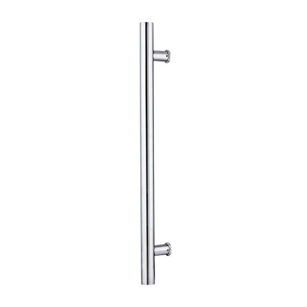 Lane Pull Door Handle 600 X 450 X 32 Round Satin Stainless Steel