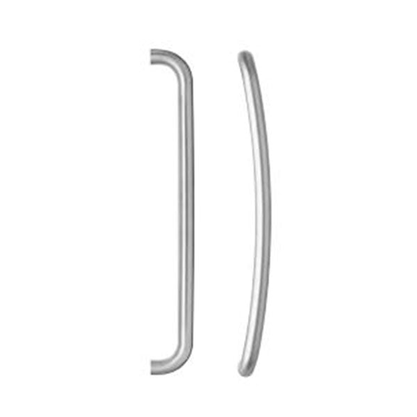 Lockwood Entrance Pull Door Handle 192 Satin Stainless Steel