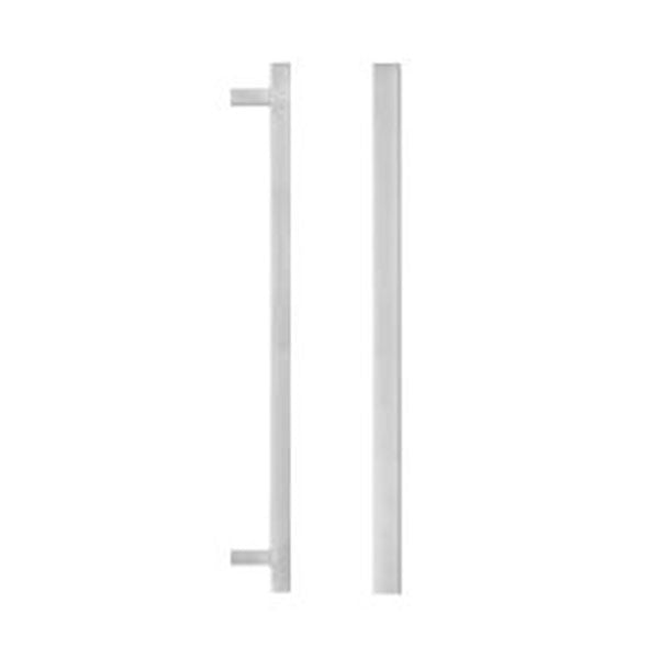 Lockwood Entrance Pull Handle 145 Satin Stainless Steel - The Blue Space
