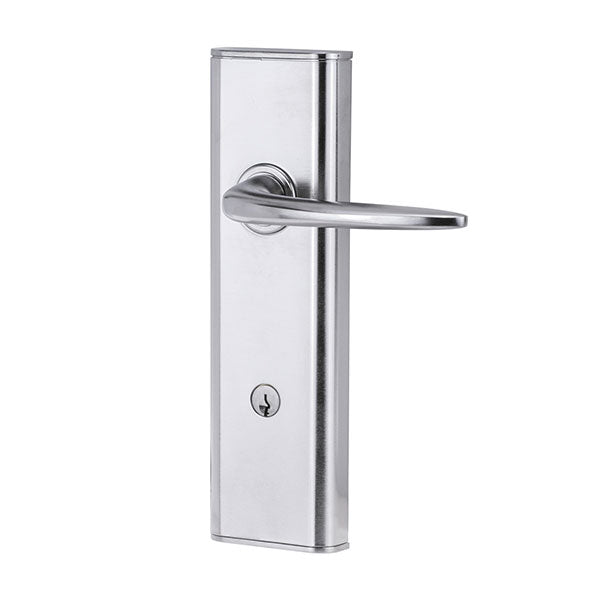 Lockwood Nexion L1 Mechanical Double Cylinder Entrance Lock Satin Chrome -  The Blue Space