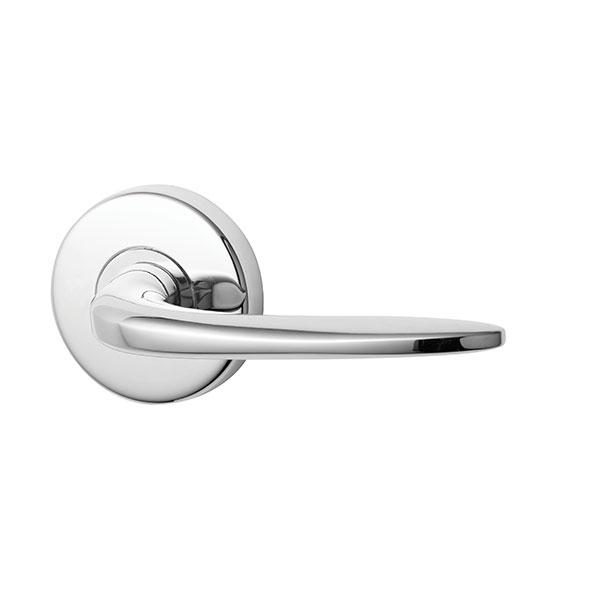 Lockwood Summit L1 Velocity Dummy Lever Large Round Rose Chrome
