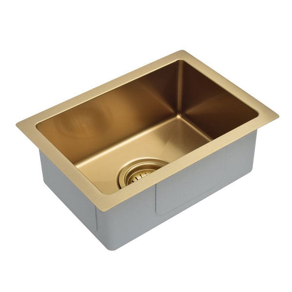 Meir Kitchen Mini Sink Single Bowl 272mm x 382mm - Tiger Bronze