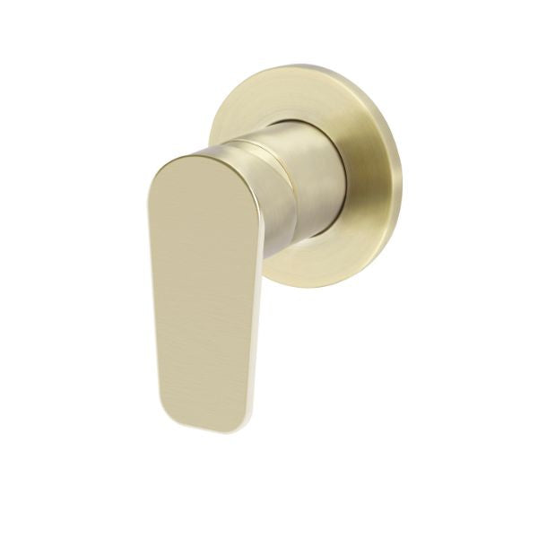 Meir Paddle Round Wall Mixer Tiger Bronze - The Blue Space