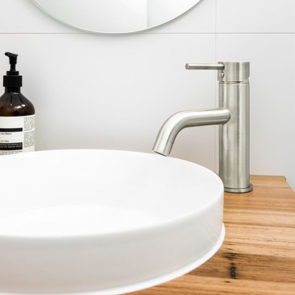 Meir Piccola Basin Mixer - Brushed Nickel