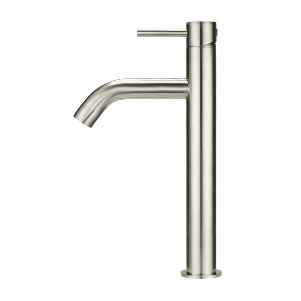 Meir Piccola Tall Basin Mixer - Brushed Nickel