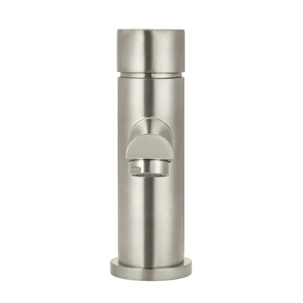 Meir Pinless Round Basin Mixer - Brushed Nickel