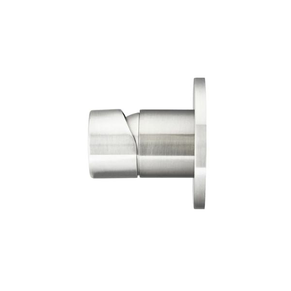Meir Pinless Round Wall Mixer - Brushed Nickel