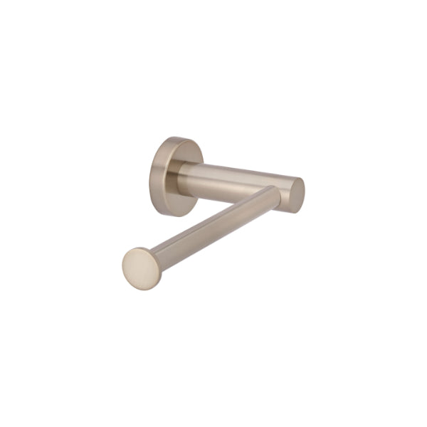 Meir Round Toilet Roll Holder Champagne - The Blue Space