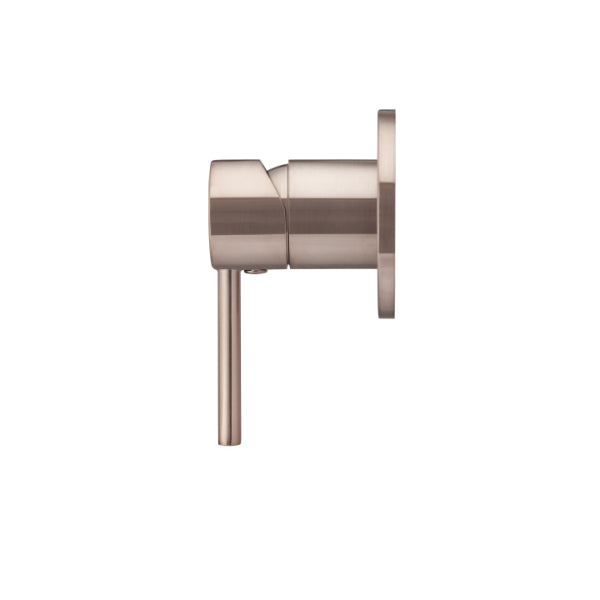 Meir Round Wall Mixer - Champagne