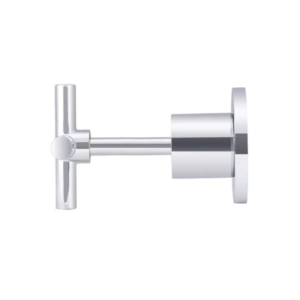 Meir Round Cross Jumper Valve Wall Top Assemblies Chrome
