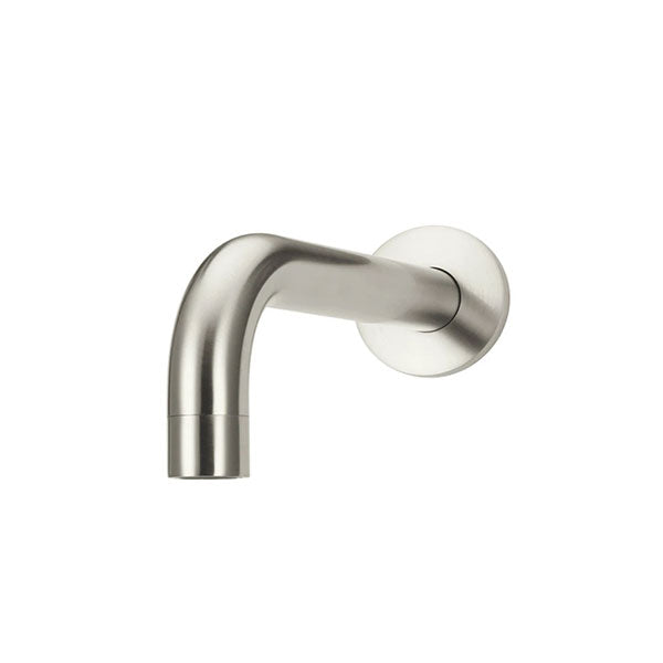 Meir Round Curved Spout 200mm Brushed Nickel