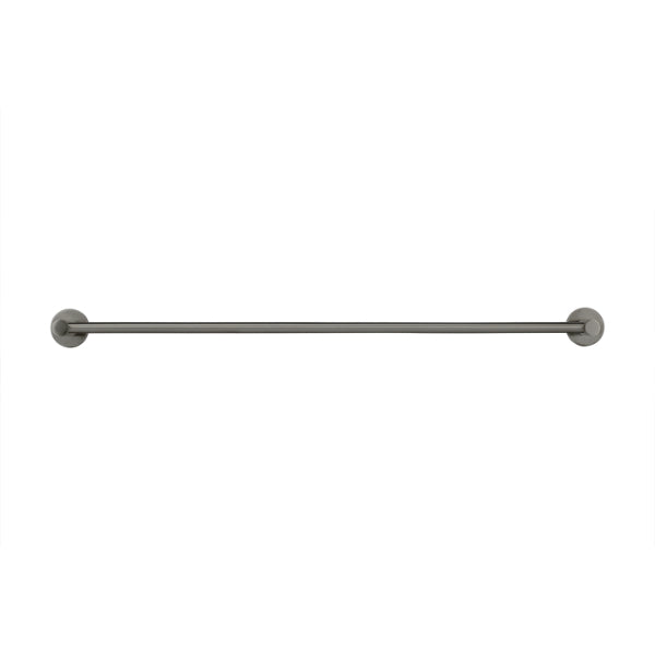 Meir Round Double Towel Rail 600mm - 900mm - Shadow
