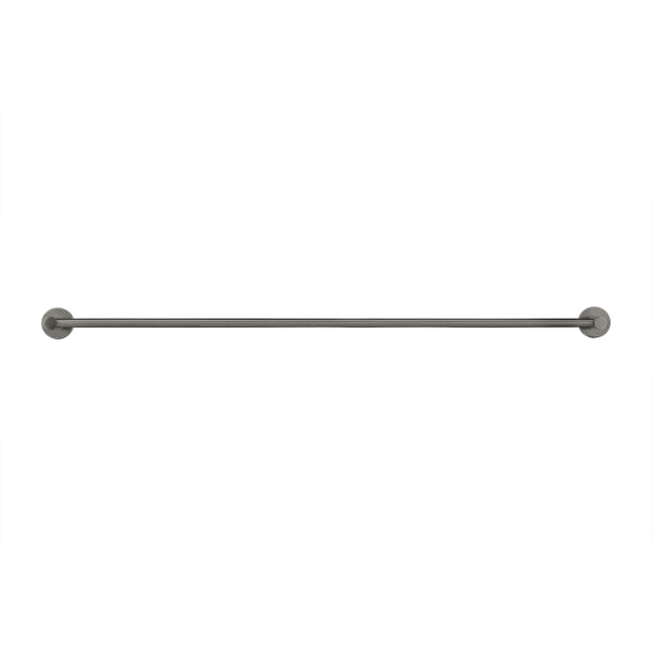 Meir Round Double Towel Rail 600mm - 900mm - Shadow