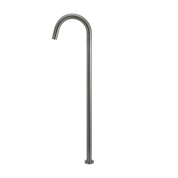 Meir Round Freestanding Bath Filler Shadow - The Blue Space