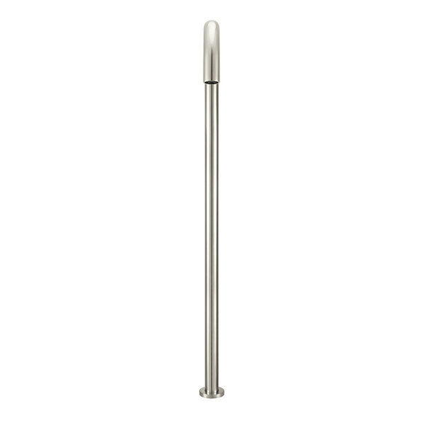 Meir Round Freestanding Bath Filler Brushed Nickel