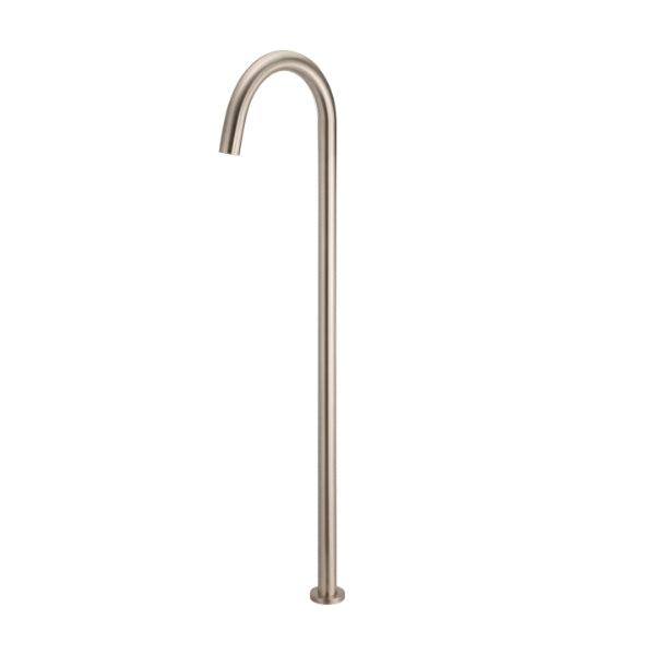 Meir Round Freestanding Bath Filler - Champagne